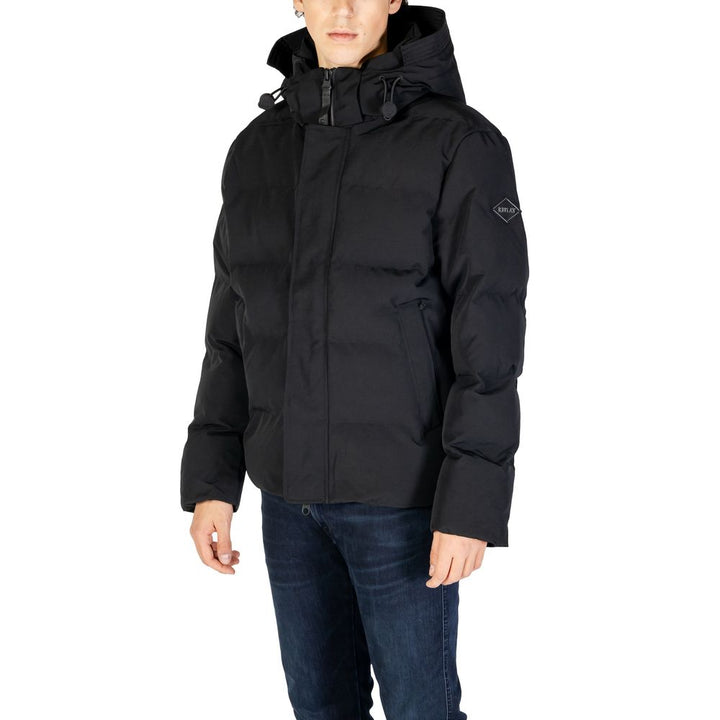 Men’s Replay Black Polyamide Coat
