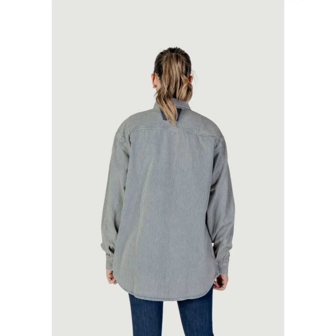 Men’s Replay Blue Cotton Blouse