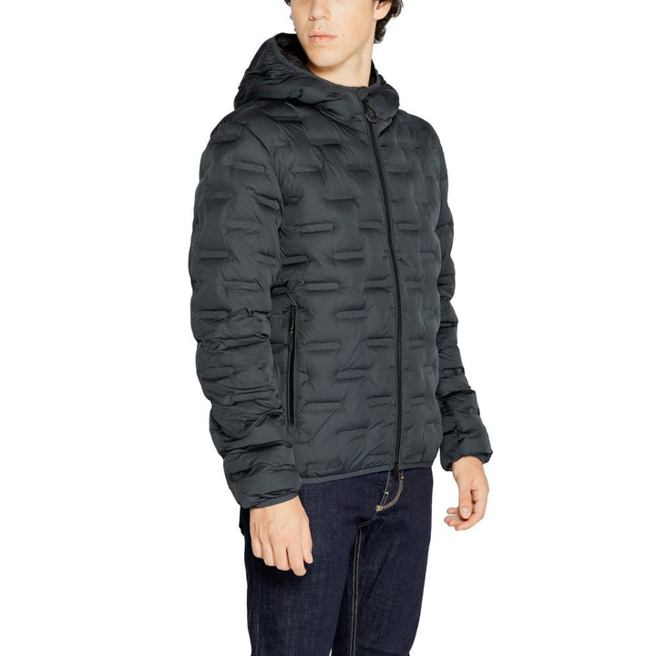 Men’s Replay Blue Polyester Full-length Jacket
