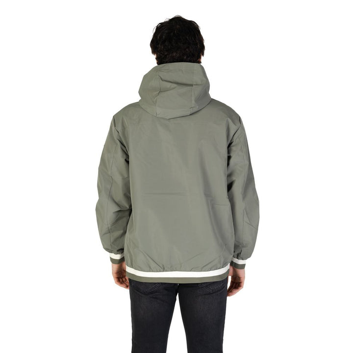 Men’s Replay Green Polyester Shell Jacket