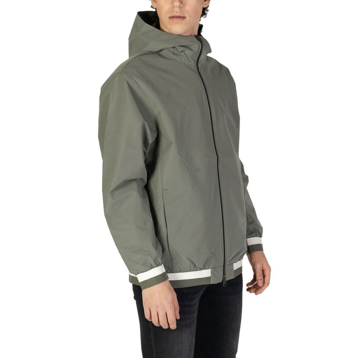Men’s Replay Green Polyester Shell Jacket