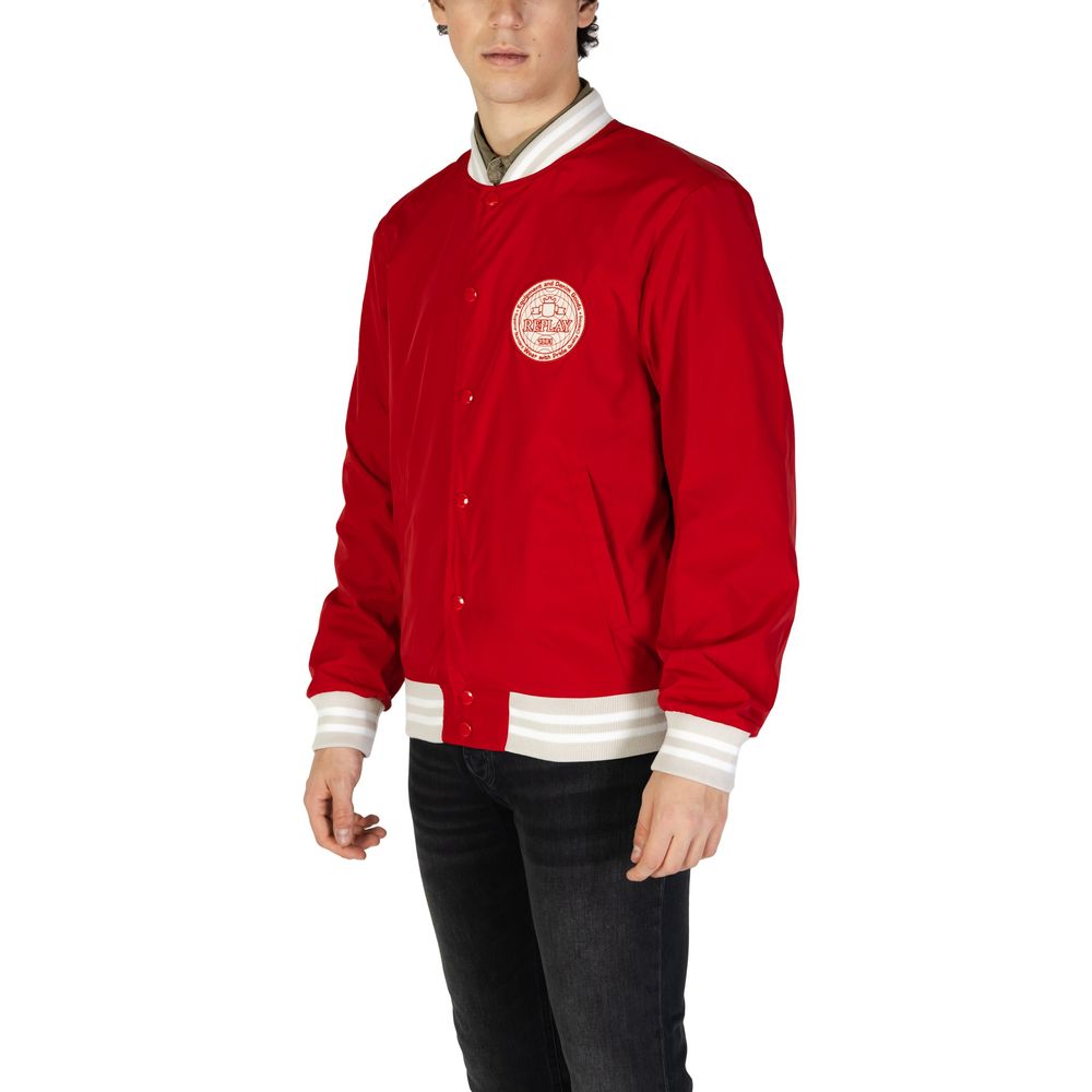 Men’s Replay Multicolor Cotton Bomber