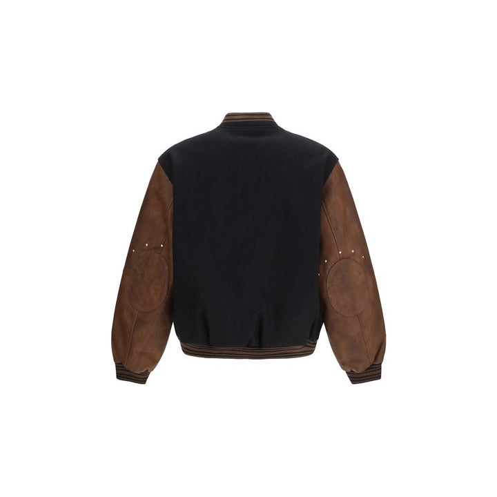 Men’s Represent Black Wool Oves Aries Bomber