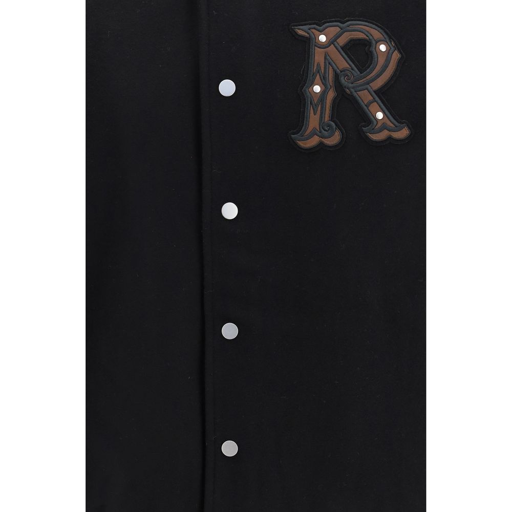 Men’s Represent Black Wool Oves Aries Bomber