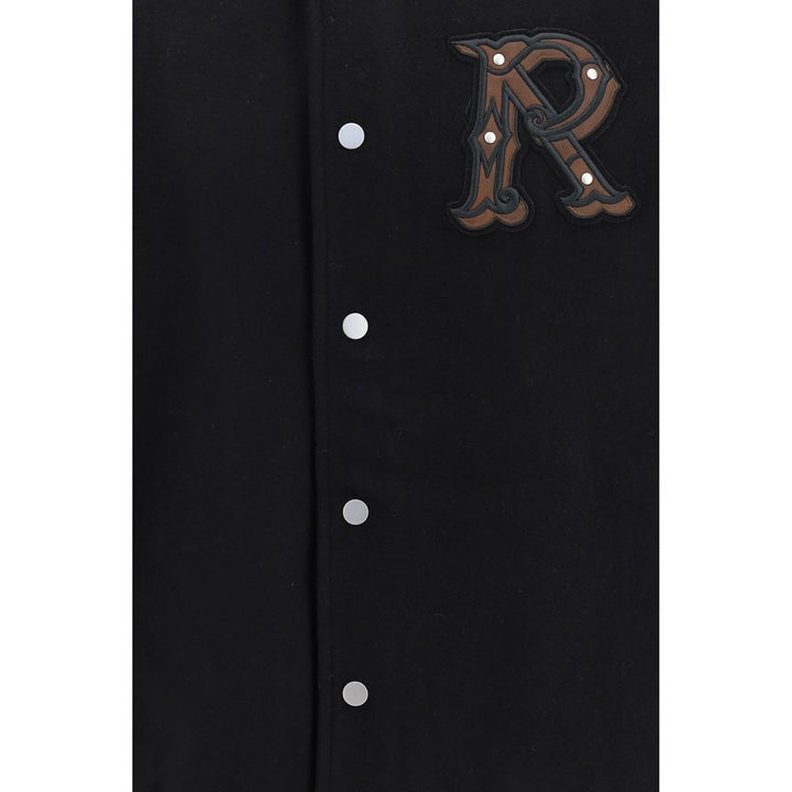Men’s Represent Black Wool Oves Aries Bomber