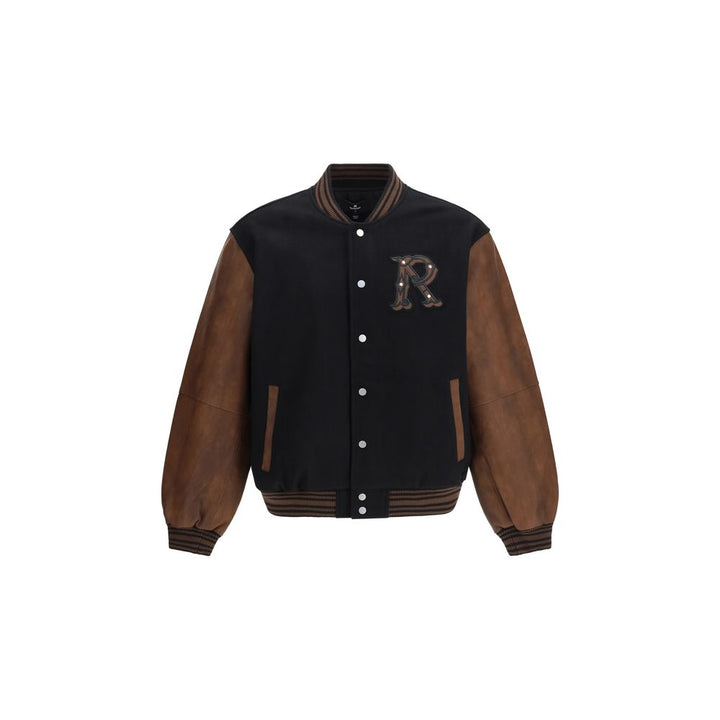 Men’s Represent Black Wool Oves Aries Bomber