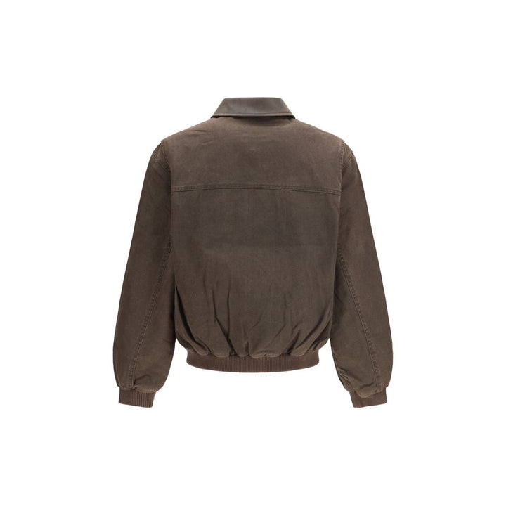 Men’s Represent Brown Cotton Bomber