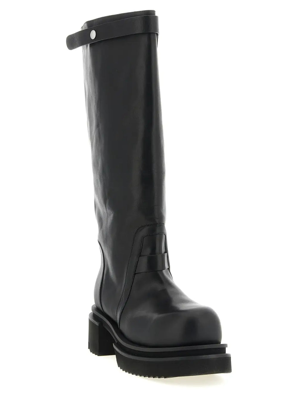 Men’s Rick Owens Black Calfskin Over the Knee