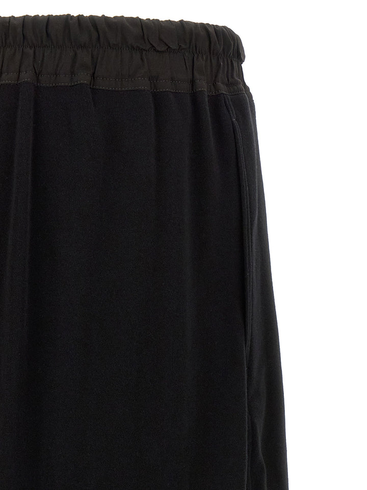 Men’s Rick Owens Black Cotton Bermuda Shorts