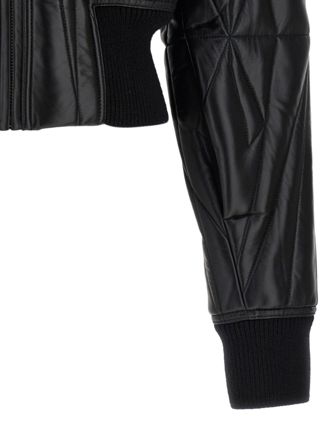 Men’s Rick Owens Black Lamb Leather Jacket