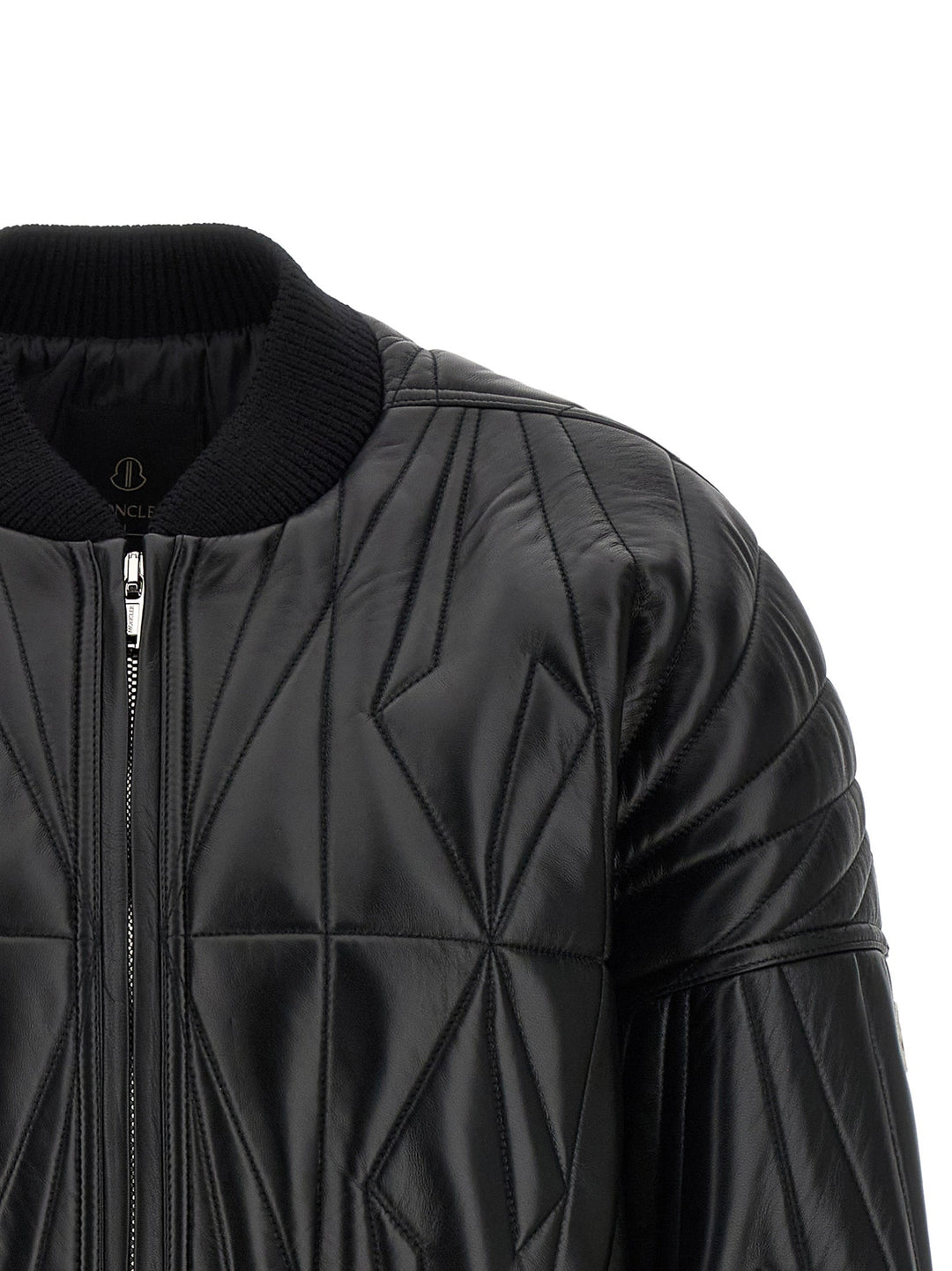 Men’s Rick Owens Black Lamb Leather Jacket