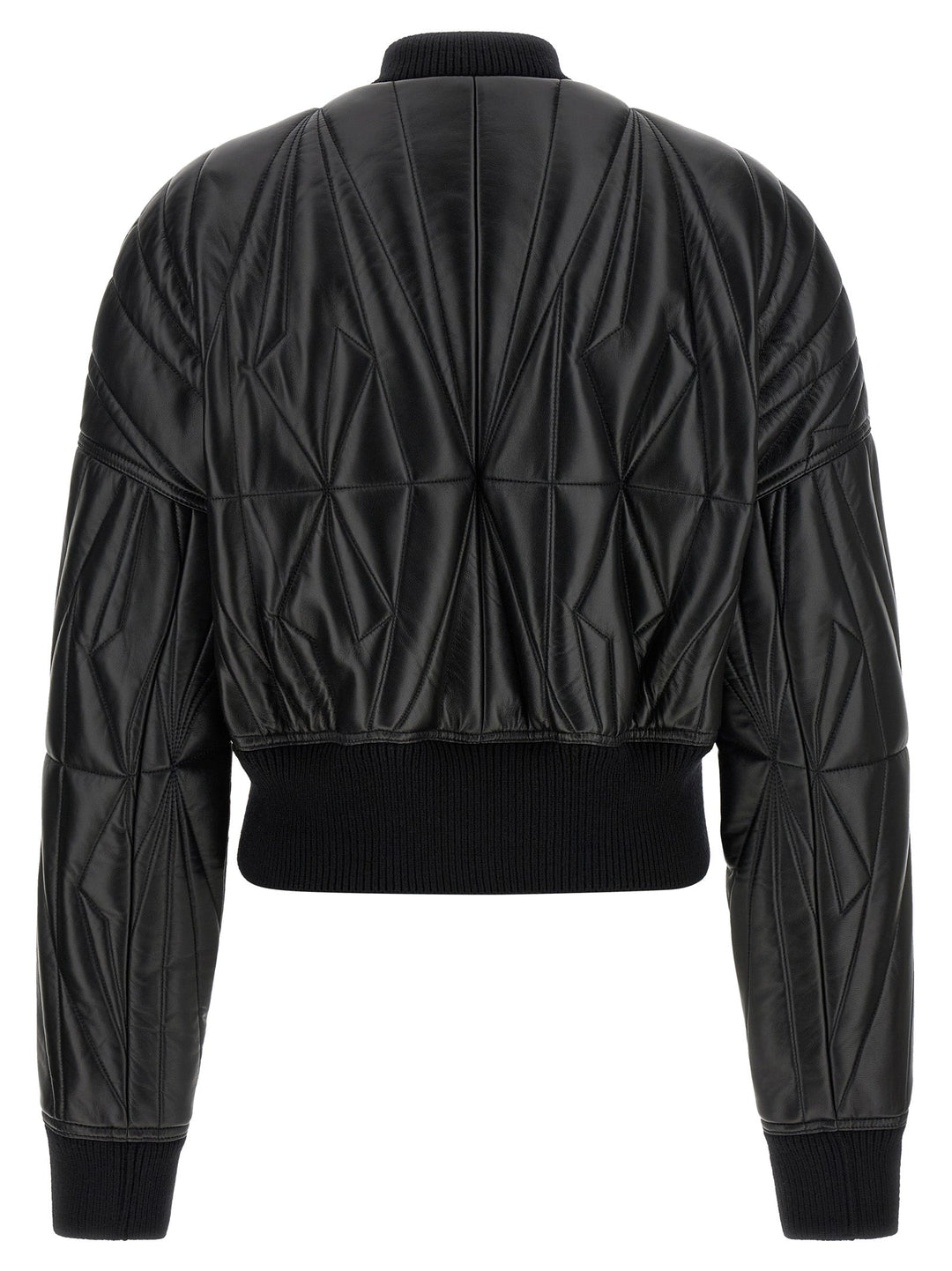 Men’s Rick Owens Black Lamb Leather Jacket