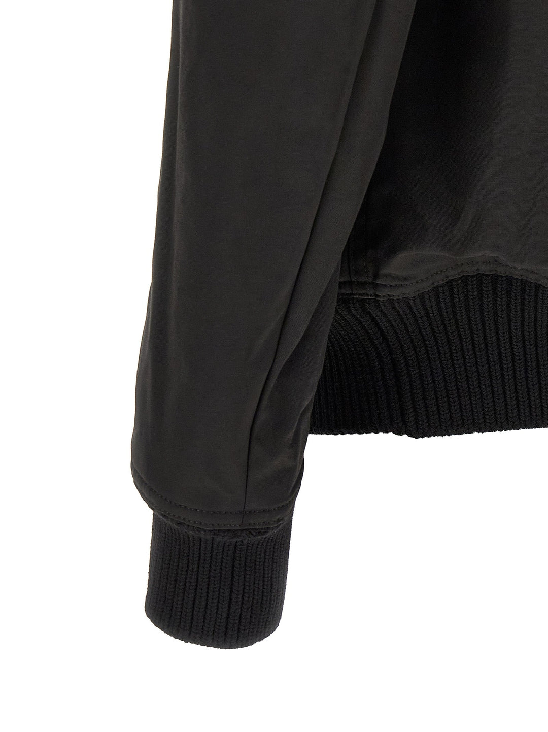 Men’s Rick Owens Black Nylon Bomber