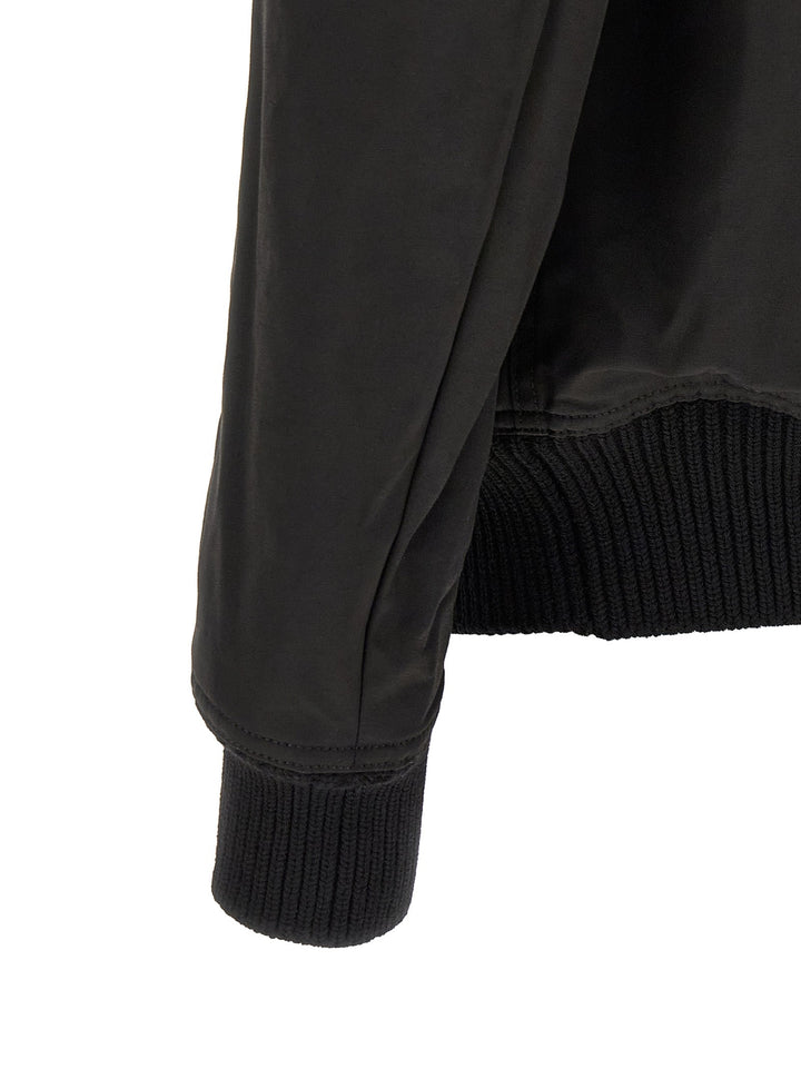Men’s Rick Owens Black Nylon Bomber