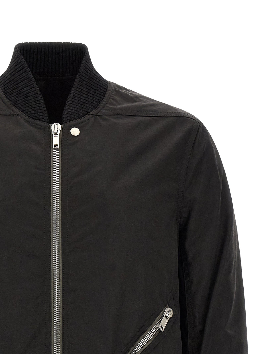 Men’s Rick Owens Black Nylon Bomber