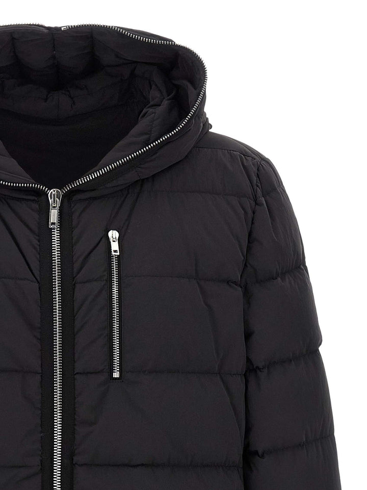 Men’s Rick Owens Black Nylon Full-length Jacket