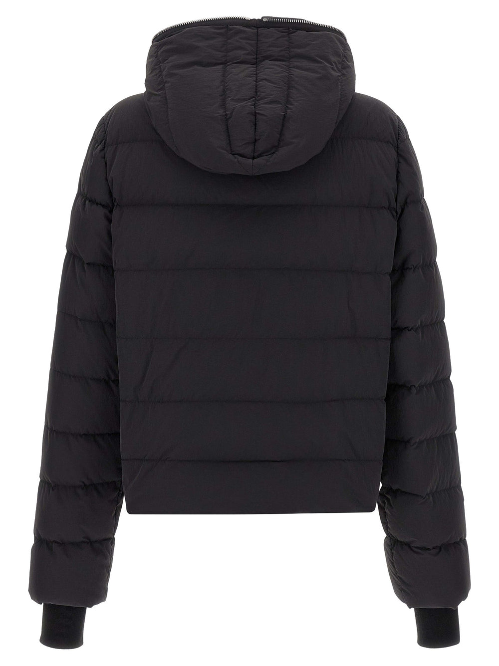 Men’s Rick Owens Black Nylon Full-length Jacket