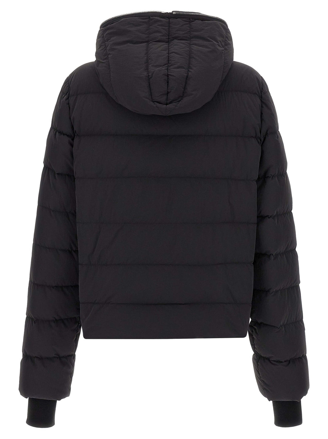 Men’s Rick Owens Black Nylon Full-length Jacket