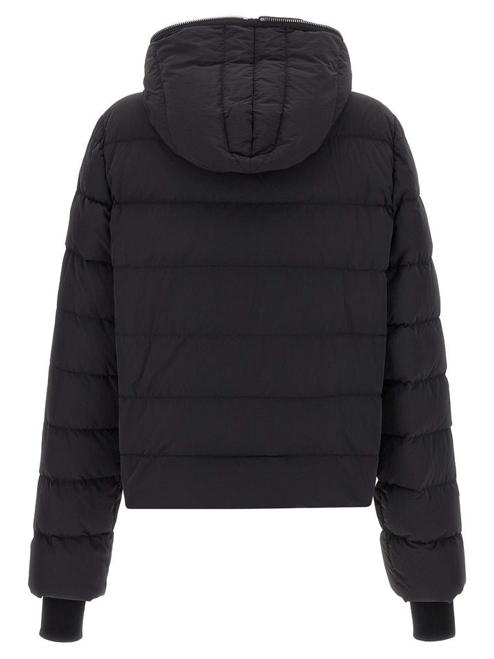 Men’s Rick Owens Black Nylon Full-length Jacket