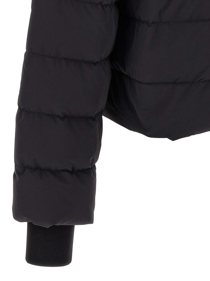 Men’s Rick Owens Black Nylon Full-length Jacket