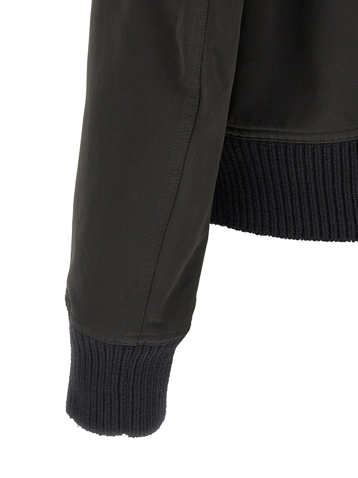 Men’s Rick Owens Black Polyester Bomber