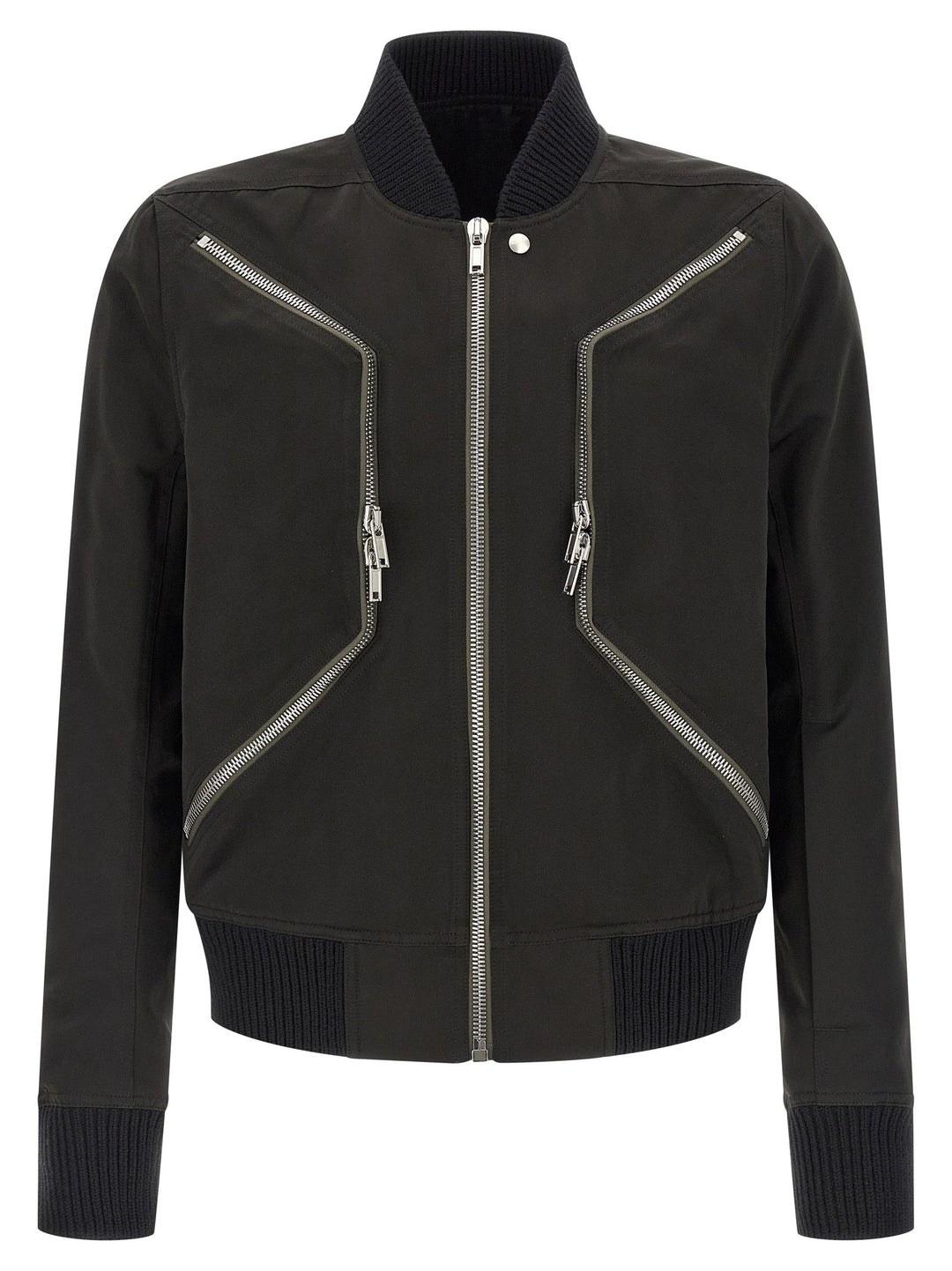Men’s Rick Owens Black Polyester Bomber