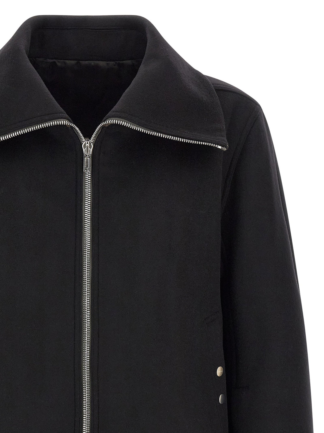 Men’s Rick Owens Black Virgin Wool Bomber