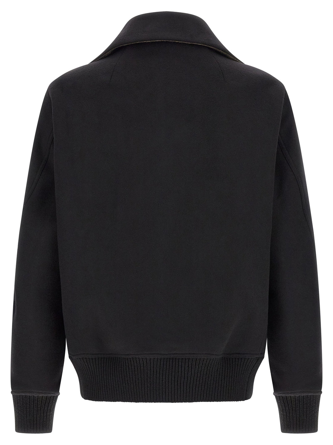 Men’s Rick Owens Black Virgin Wool Bomber