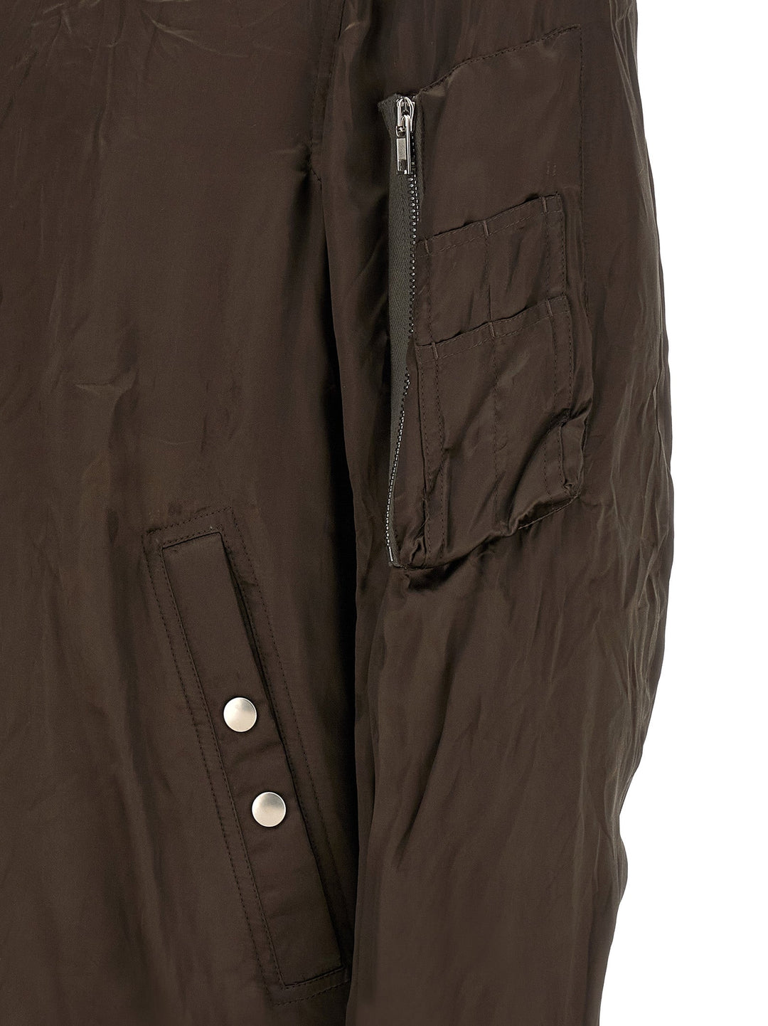 Men’s Rick Owens Brown Copper Bomber