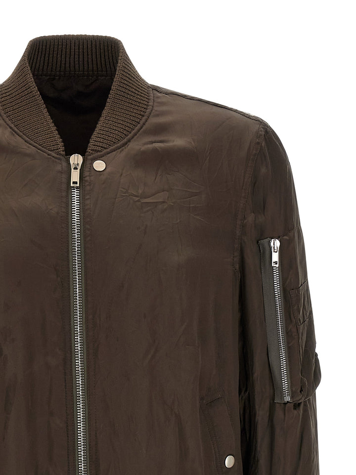 Men’s Rick Owens Brown Copper Bomber