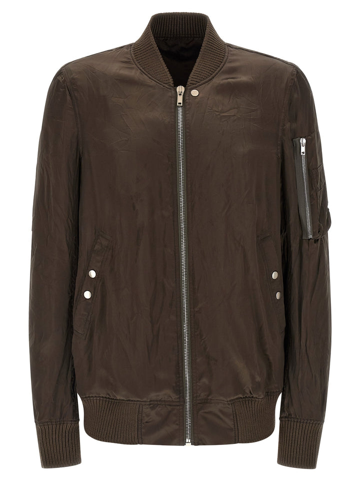 Men’s Rick Owens Brown Copper Bomber