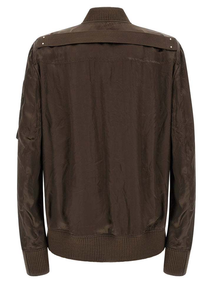 Men’s Rick Owens Brown Copper Bomber