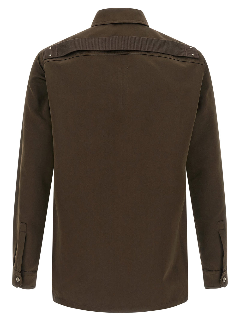 Rick Owens Brown Polyester Blouse