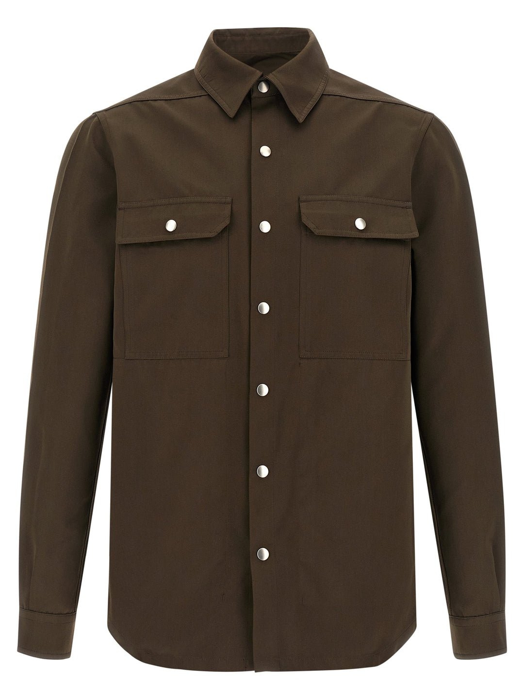 Rick Owens Brown Polyester Blouse