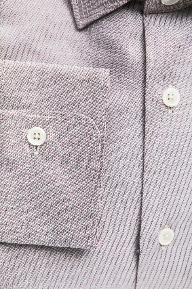 Men’s Robert Friedman Beige Cotton Men Shirt