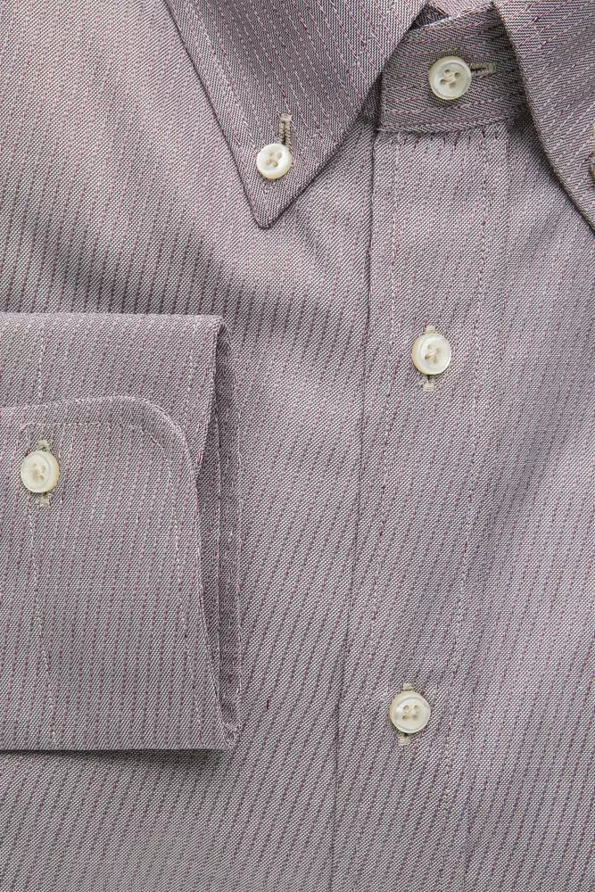 Men’s Robert Friedman Beige Cotton Men Shirt