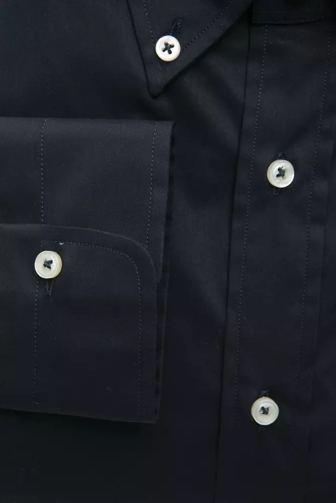 Men’s Robert Friedman Black Cotton Men Shirt