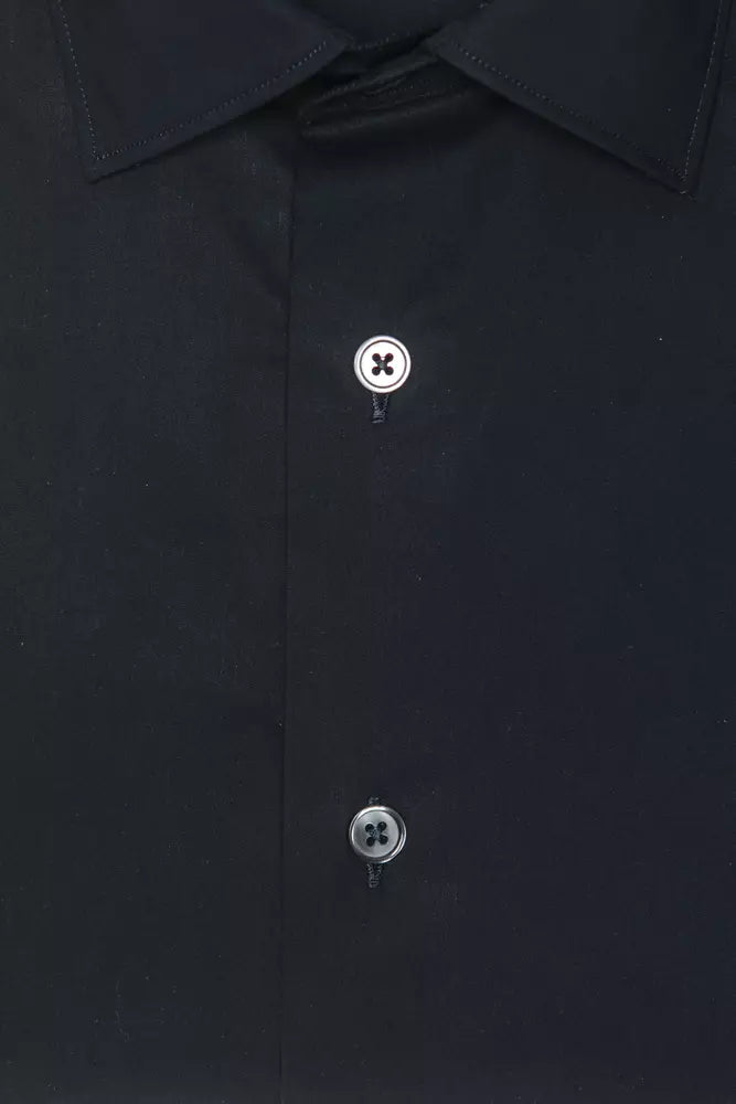 Men’s Robert Friedman Black Cotton Men Shirt