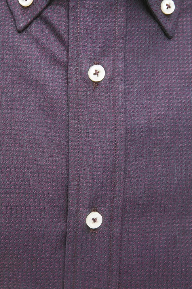 Men’s Robert Friedman Black Cotton Shirt
