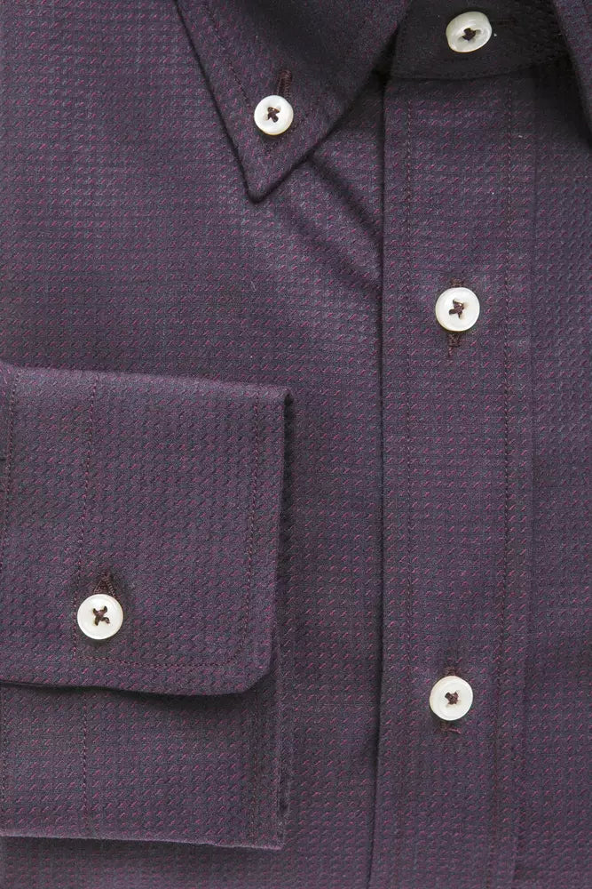 Men’s Robert Friedman Black Cotton Shirt