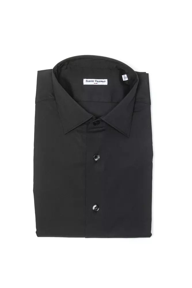 Men’s Robert Friedman Grey Cotton Men Shirt