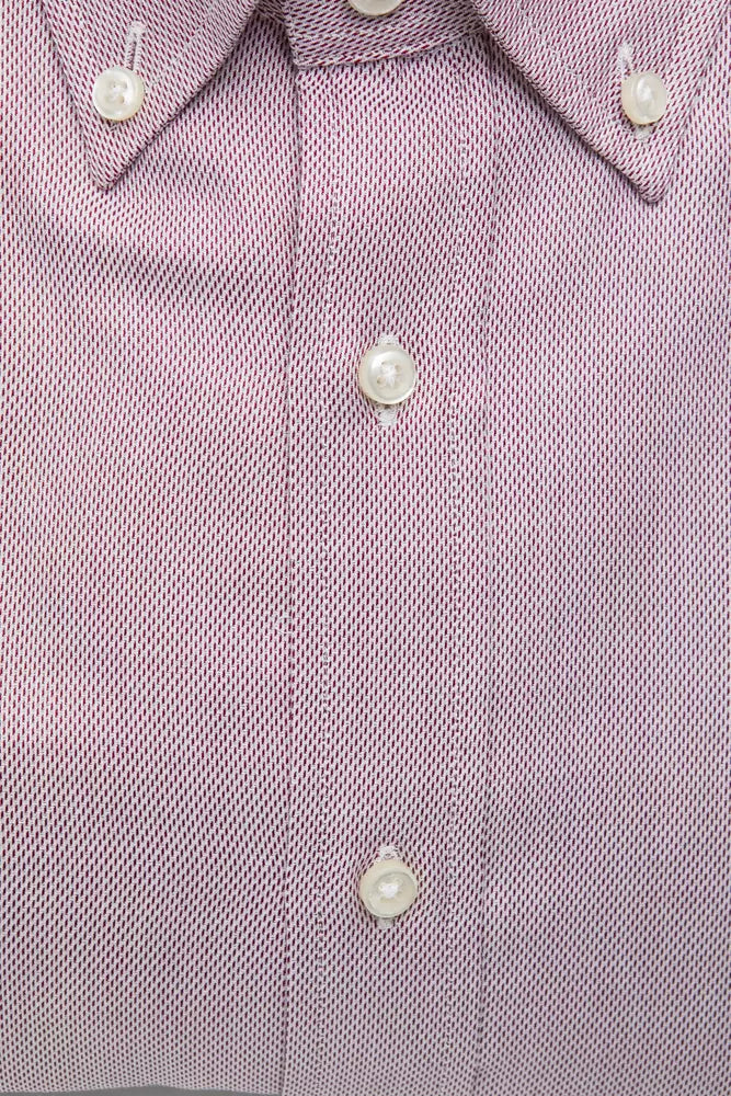 Men’s Robert Friedman Red Cotton Shirt