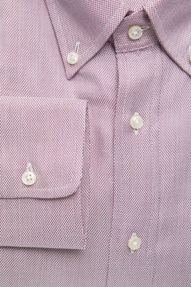 Men’s Robert Friedman Red Cotton Shirt