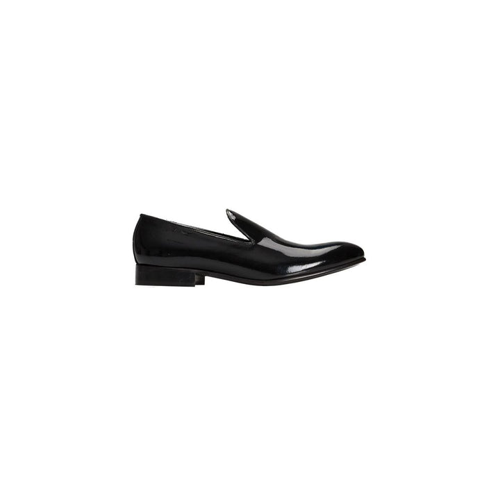 Men’s Roberto Pepe Luxury Black Calfskin Men Loafer
