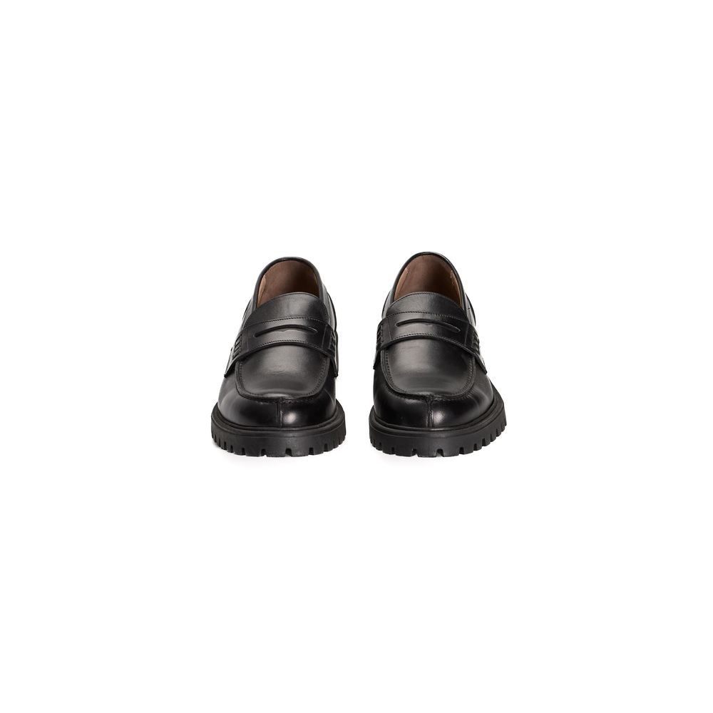 Men’s Roberto Pepe Luxury Black Calfskin Men Loafer