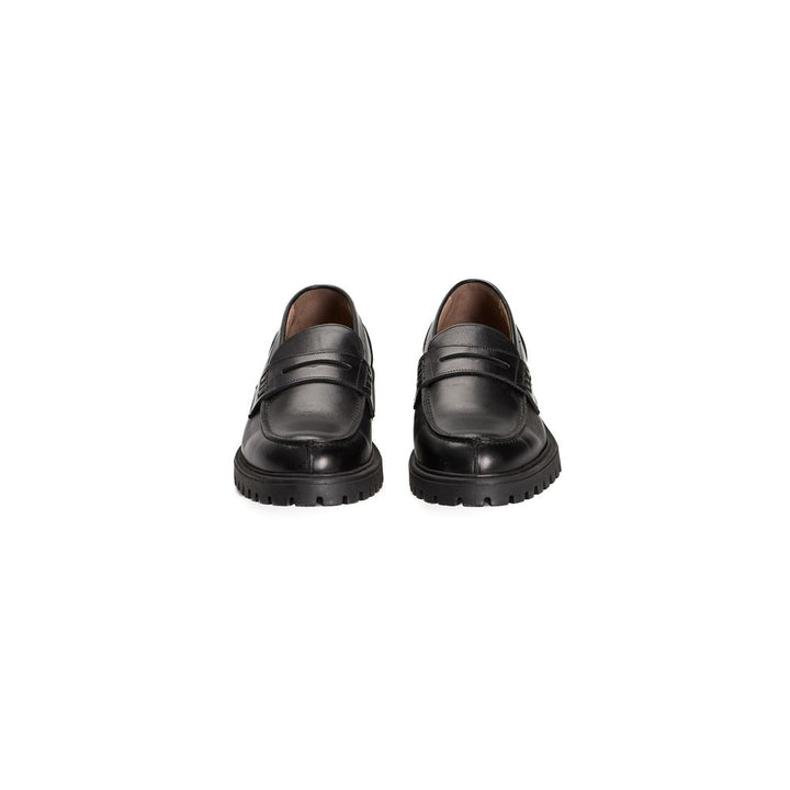 Men’s Roberto Pepe Luxury Black Calfskin Men Loafer