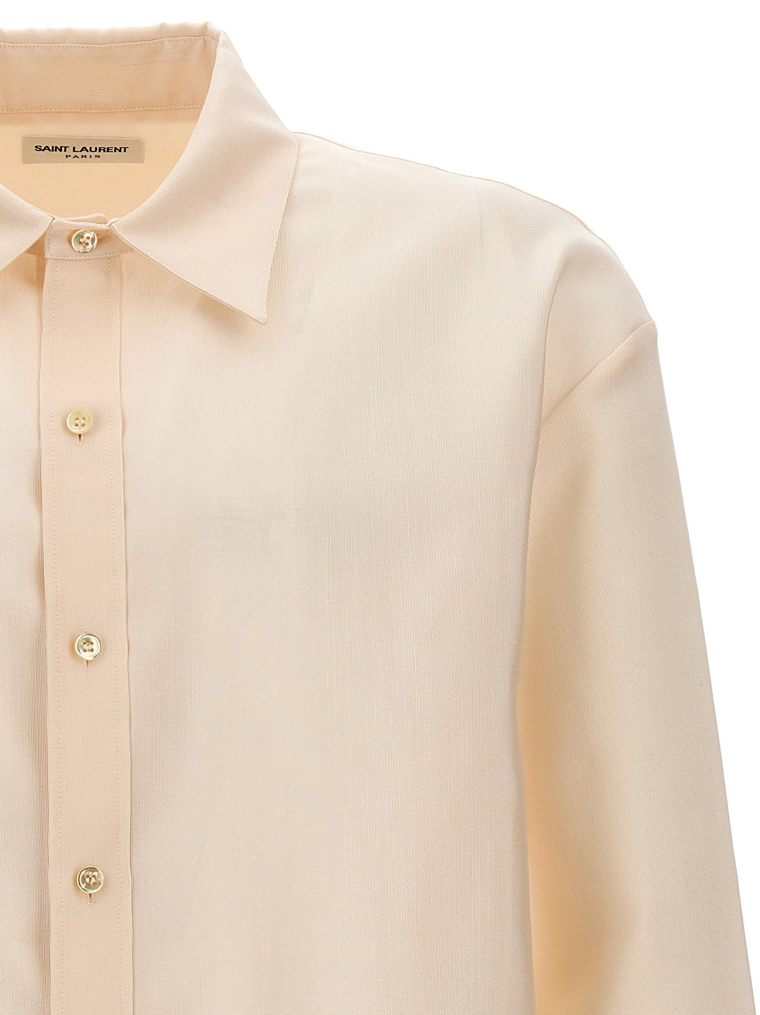 Saint Laurent Beige Acetate Blouse