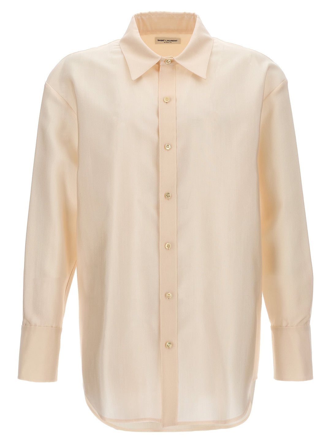 Saint Laurent Beige Acetate Blouse