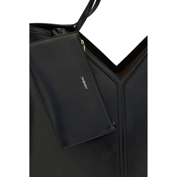 Men’s Saint Laurent Black Calf Leather Bos Taurus Shoulder Bag