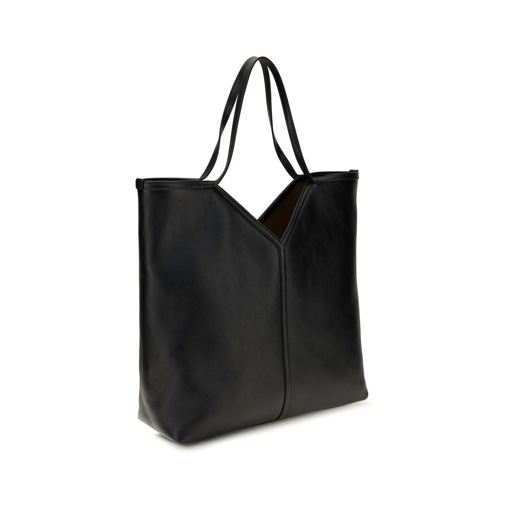 Men’s Saint Laurent Black Calf Leather Bos Taurus Shoulder Bag